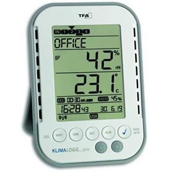 TFA 303039 HygroLoggPro - Termómetro / hidrógrafo profesional con sistema de registro de datos