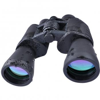 USCAMEL® ancha 10x50 ángulo HD prismáticos de la caza telescopioBinoculars profesional - Negro
