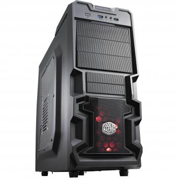 Cooler Master K 380 Midi-Tower Negro carcasa de ordenador - Caja de ordenador