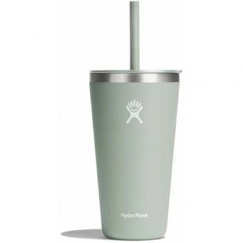 Hydro Flask 28 Oz Stainless Steel All Around Tumbler with Straw Lid