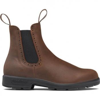 Botas de mujer Blundstone Original High Top Chelsea, color marrón antiguo, talla 35.5 EU