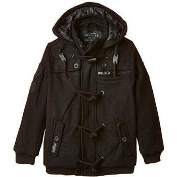 Deeluxe ROMYSON KID JK-Abrigo Niños,    Negro 8 años