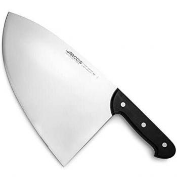 Arcos Serie Universal, Filetera Cuchillo Carnicero, Hoja de Acero Inoxidable Nitrum 280 mm, Mango de Polioximetileno, POM Color Negro
