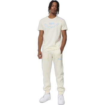 Lonsdale Kilmorack Men's Joggers, Beige/Blue, XXL