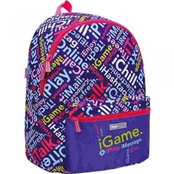 Istyle Originals Teen Mochila, Color Morado
