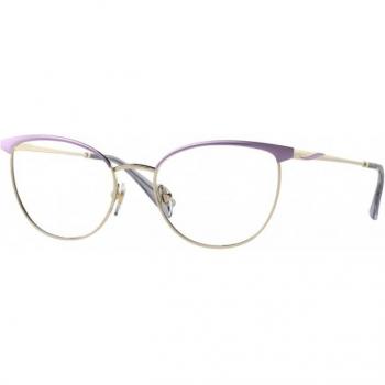 Vogue Eyewear VO4208 5140 Women's Eyeglasses Butterfly Violet Gold Size 50 (Frame Only) - Blue Light Block Available