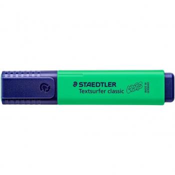 Staedtler Textsurfer Classic 364 Marcador Fluorescente, Color Verde Intenso, Pack de 10
