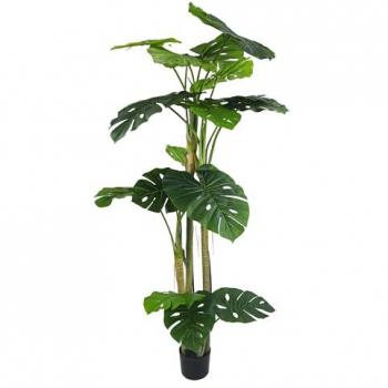 Planta Artificial Filodendro Realista 170 cm con Maceta para Interior y Exterior