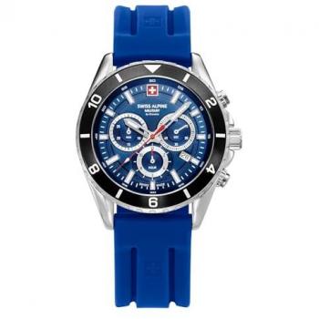 Reloj Cronógrafo Swiss Alpine Military Sierra 7034.9836 Azul