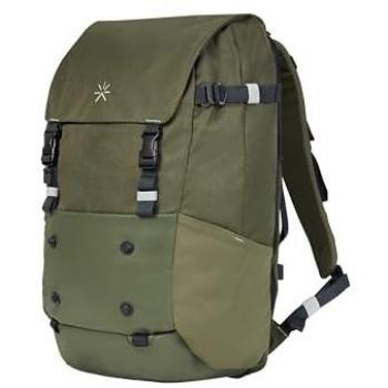 Mochila Tropicfeel Shell 20L verde kaki - Mochila de viaje ligera y expandible para mujeres y hombres, color verde ciprés
