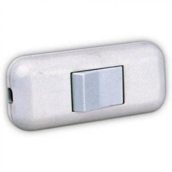 ElectroDH Interruptor pasante Bipolar. Blister Color Blanco 11.575/B/BT 8430552099771