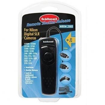 Hähnel 1000 721.0 - Mando a Distancia para cámaras Digitales Nikon, Negro