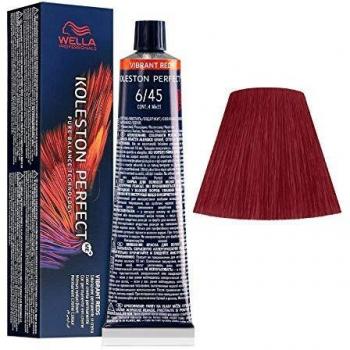 Wella Koleston Perfect Me+ Vibrant Reds Permanent Hair Color 6/45 Dark Copper Mahogany 60ml