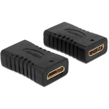 DeLOCK 65506 adaptador de cable mini HDMI C Negro - Adaptador para cable