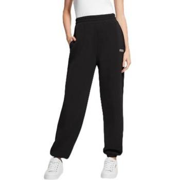 Pantalones de Chándal Tapered Fit Guess 'CECILIA' con Estampado de Logo para Mujer - Color Negro - Talla S