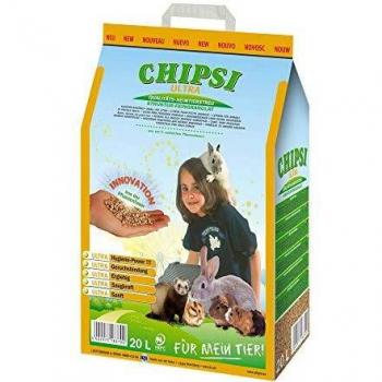 Chipsi Ultra Absorbente para Jaulas, 20L