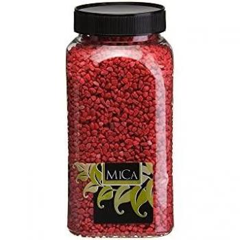 Granulado decorativo rojo de 2-3mm - 650ml