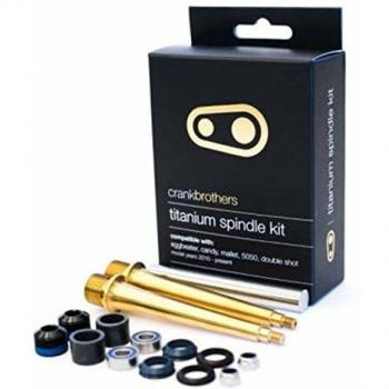 Crankbros Crankbrothers Spindle Kit de actualización de Eje de Titanio