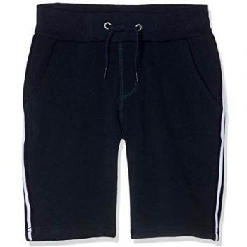 Name IT Nkmhonk UNB Swe Long Shorts W Tape Noos Pantalones Cortos, Azul