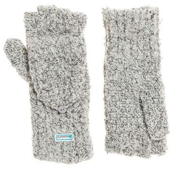 Superdry Clarrie Stitch Mitten, Guantes para Mujer, Gris