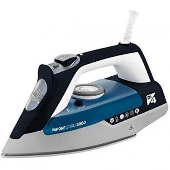 Plancha de Vapor Di4 Vapore Stiro 3000W con Suela de Ceranium, Sistema Antical y Capacidad de 390ml, Multicolor