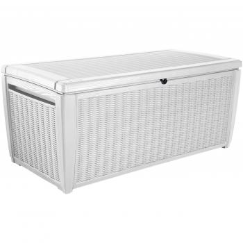 Keter - Arcón exterior Pool Box XXL, Capacidad 511 litros, Color blanco