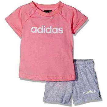 adidas I Lin Sum Set Chándal, Unisex bebé, Rosa