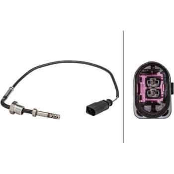 Sensor de temperatura de los gases de escape HELLA 6PT 358 181-161