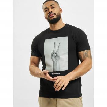 Mister Tee Black Peace Sign T-Shirt