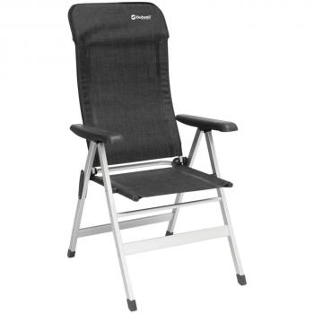 Silla plegable Outwell Melville negra y gris