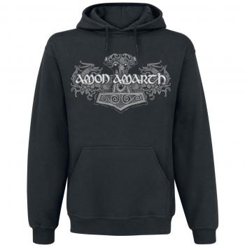Amon Amarth Viking Horses Sudadera con capucha Negro S