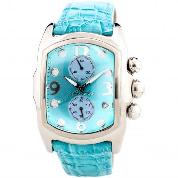Reloj Chronotech Unisex CT9643-01 (40mm) - Características: Caja de acero inoxidable, diámetro de 40mm, cristal mineral, resistencia al agua hasta 50 metros, movimiento de cuarzo, correa de