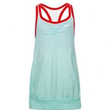 Nike Df Cool 2 - 1 Cami camiseta para niña, niña, DF Cool 2-1 Cami, verde