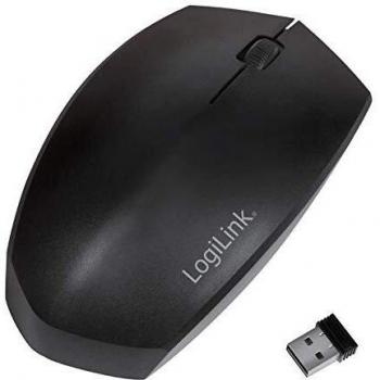 LogiLink ID0191 Bluetooth Optical Mouse, Wireless, 1200 DPI, Black