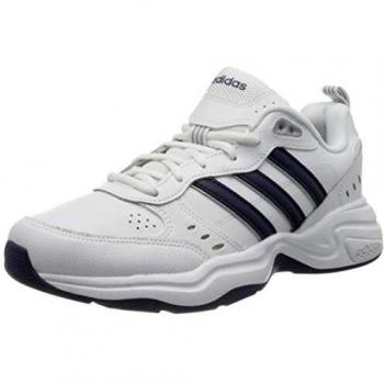 Adidas Strutter Men's Sneakers - Cloud White/Dark Blue/Matte Silver