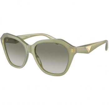 Emporio Armani EA4221 61168E Women's Sunglasses Green Size 56 Geometric Design