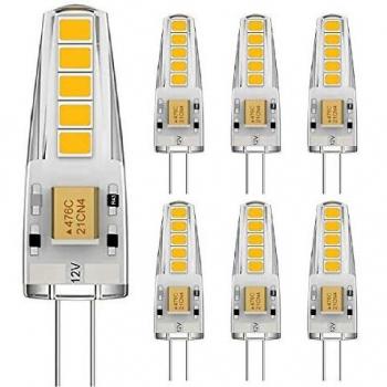 Bombilla LED G4 1.8W 160Lm 12V Luz Cálida