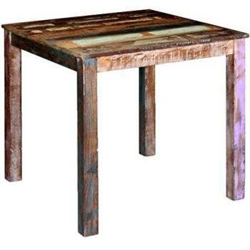 vidaXL Dining Table Solid Reclaimed Wood 80x82x76 cm