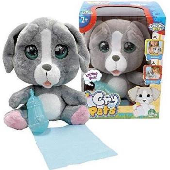 Cry Pet - Peluche con lagrimas reales, al que tendras que cuidar. Recomendado para niños/as a partir de 3 años