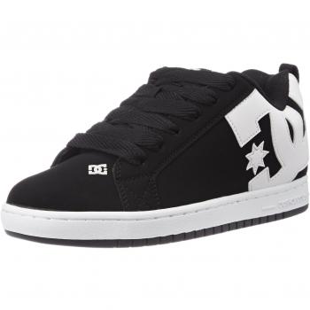 DC Shoes Court Graffik Men's Low-Top Skate Sneakers - Black