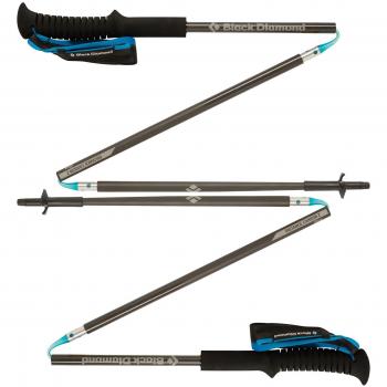 Black Diamond Distance Carbon - Bastones de senderismo - gris Longitud 120cm 2015