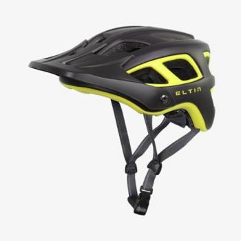 Eltin Protect 3 Casco de Ciclismo Hombre Negro y Amarillo E9311_NGAM