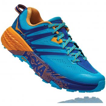 hoka Zapatillas Speedgoat 3 Trail Azul/Naranja Woman Talla 40 2/3