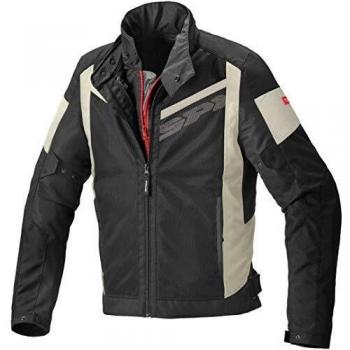 Spidi Breezy Net H2Out Chaqueta textil para motociclista, negro/beige, S