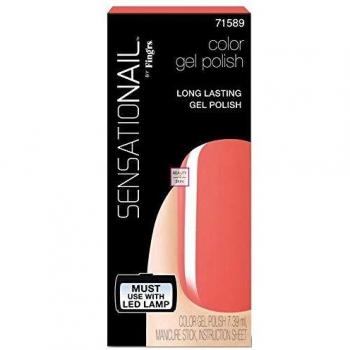 Fing'rs Sensationail Gel de Uñas Tono Coral Sunset - 7.39 ml