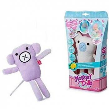 Berjuan - Mosquidolls Peluche Blandito Lila 24cm con Protección Antimosquitos