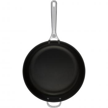 Le Creuset Sartén alta antiadherente con asa auxiliar, Acero inoxidable 3-ply, diámetro 28 cm