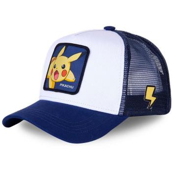 Gorra Capslab Pikachu para niños en color multicolor y navy white con diseño de Pikachu, estilo trucker, ajuste cómodo, material ligero y transpirable