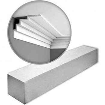 Cornisa Moderna Decorativa C393 - Caja de 7 Piezas, 14 m, Purotouch®