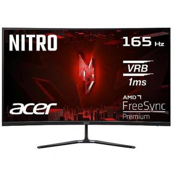 Monitor Curvo Acer Nitro ED320QR S3 - 31.5 Full HD 1920x1080, 165Hz, VA, Negro